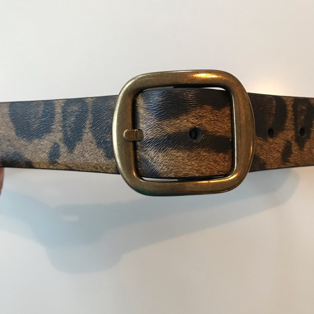 Leopard belt